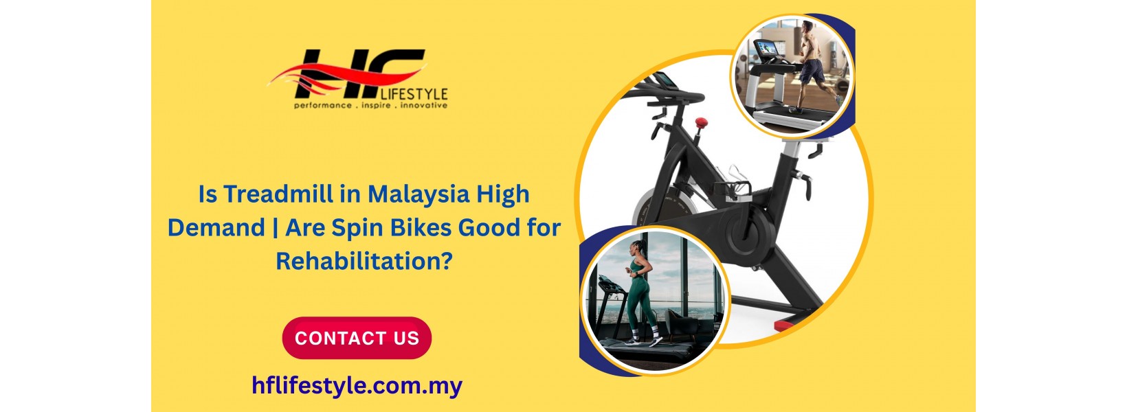 Is Treadmill in Malaysia High Demand | Are Spin Bikes Good for Rehabilitation?