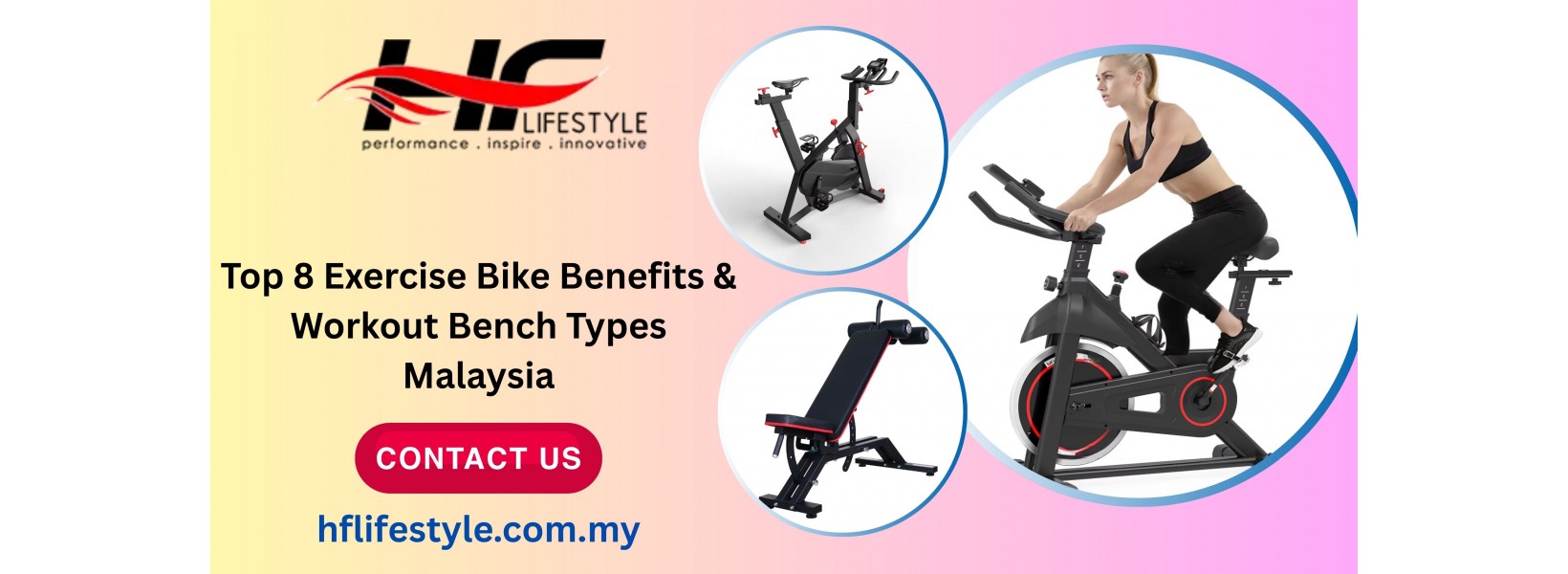 Top 8 Exercise Bike Benefits & Workout Bench Types Malaysia