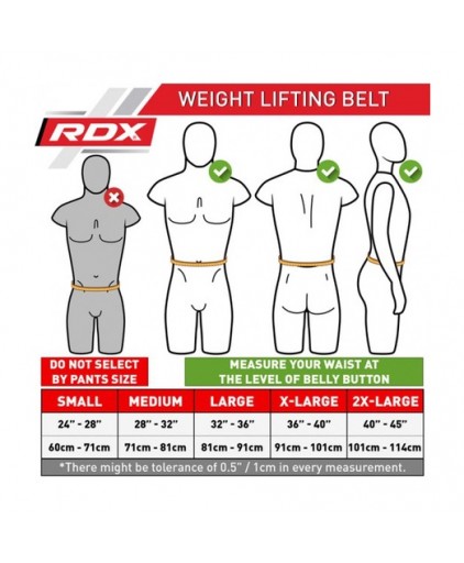 RDX Leather 6" Weightlifting Belt in Black Gold w 3 Months Warranty
